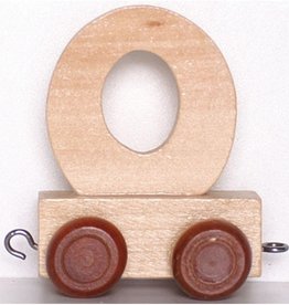 Natural Train Letters - O