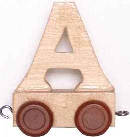 Natural Train Letters - A