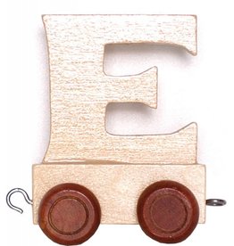 Natural Train Letters - E