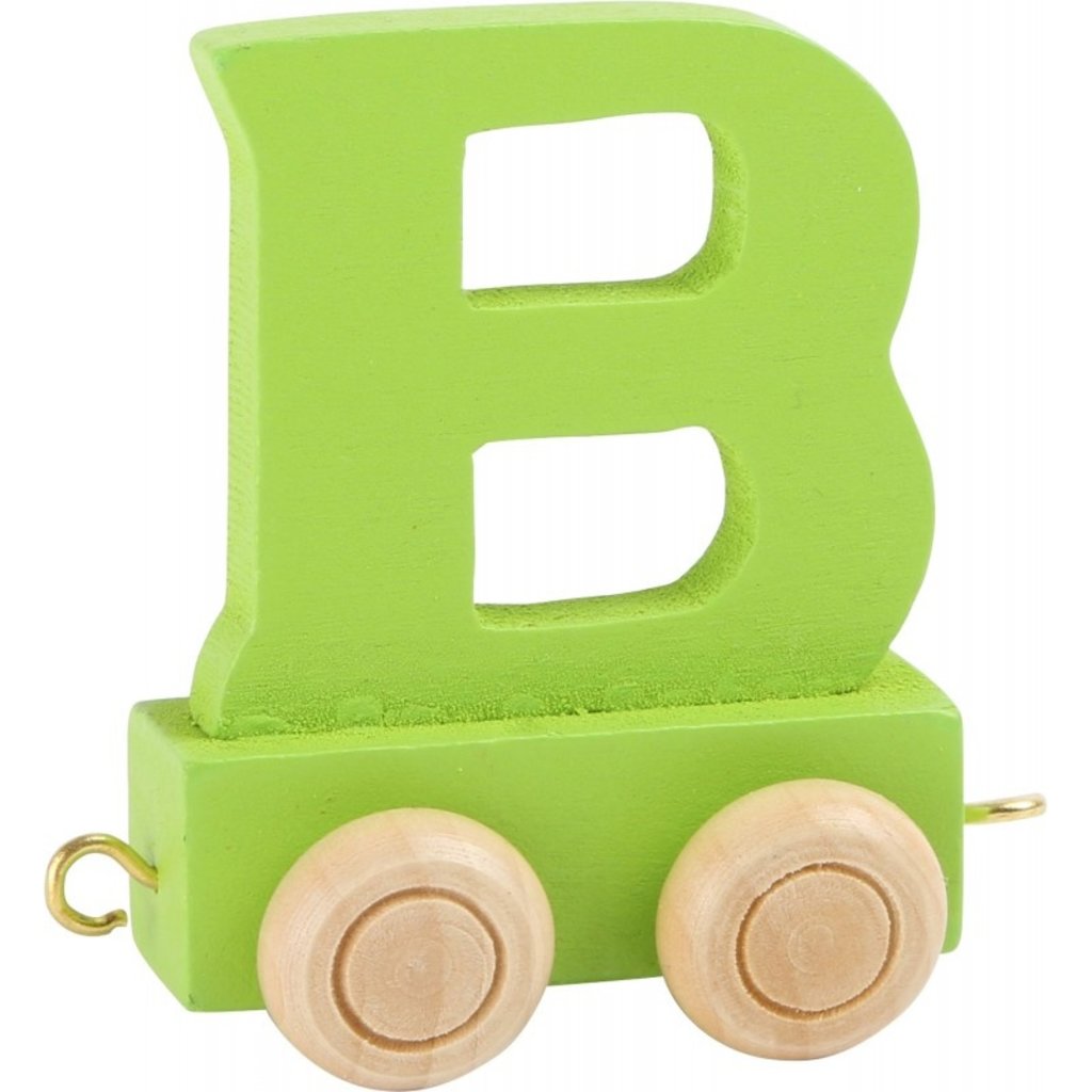 Coloured Train Letters - B