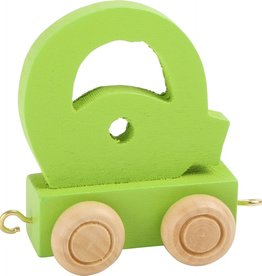 Coloured Train Letters - Q