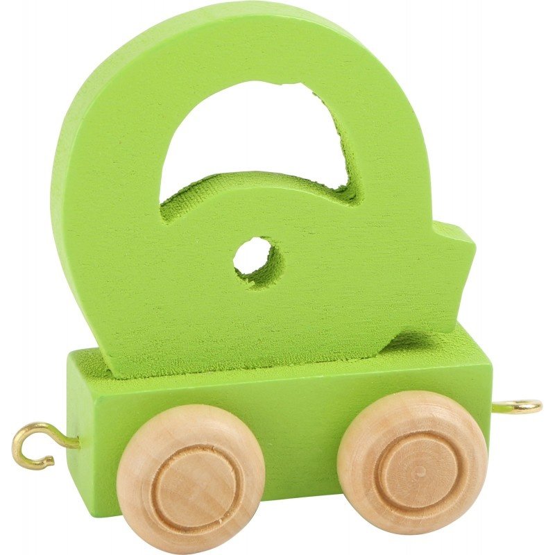 Coloured Train Letters - Q