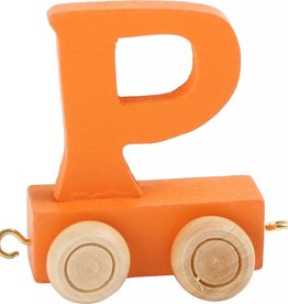 Coloured Train Letters - P