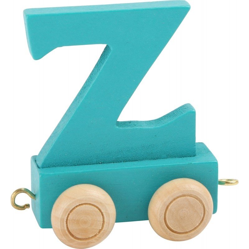 Coloured Train Letters - Z