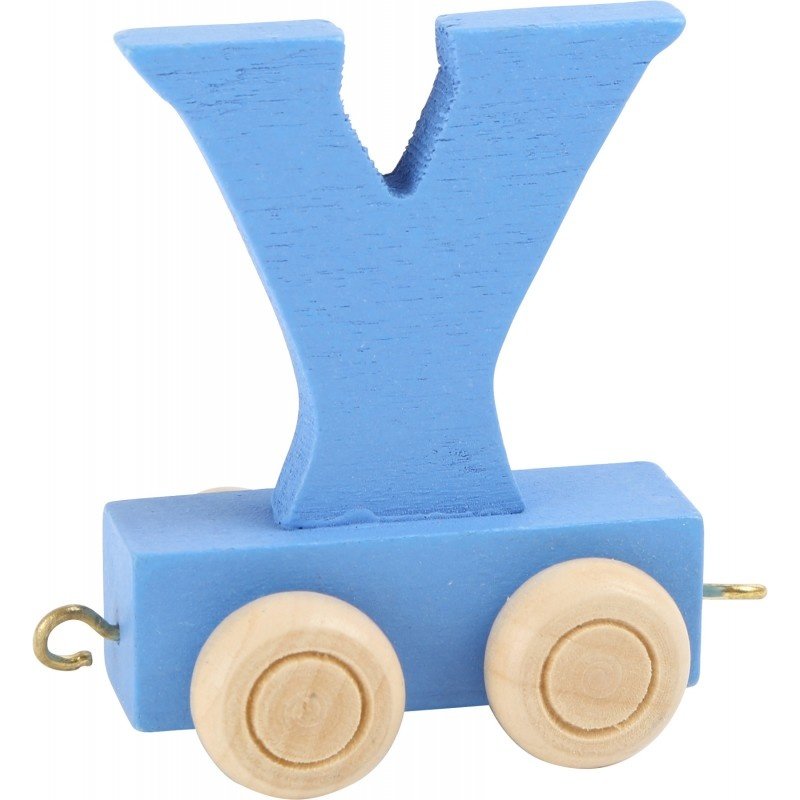 Coloured Train Letters - Y