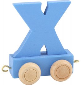 Coloured Train Letters - X