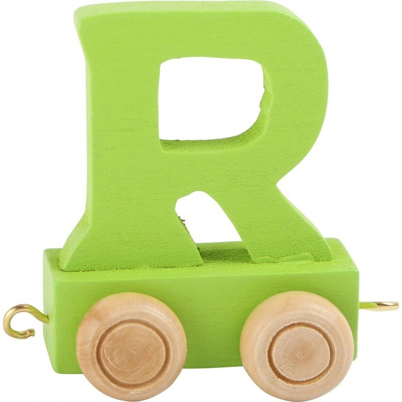 Coloured Train Letters - R