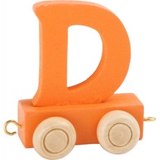 Coloured Train Letters - D