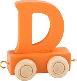 Coloured Train Letters - D