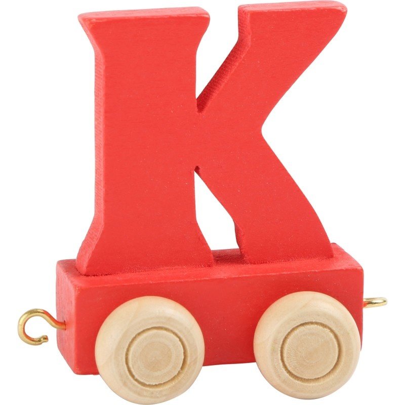 Coloured Train Letters - K