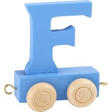 Coloured Train Letters - F