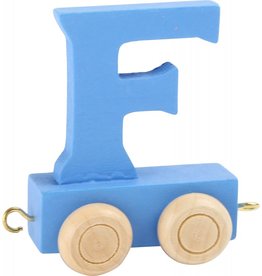 Coloured Train Letters - F