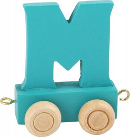 Coloured Train Letters - M