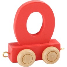 Coloured Train Letters - O