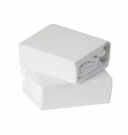 Baby Elegance Baby Elegance 2 Pack Crib Fitted Sheets - White