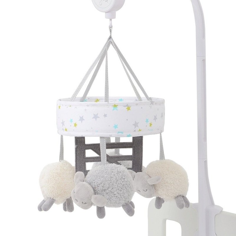Silver Cloud East Coast Counting Sheep Cot Mobile