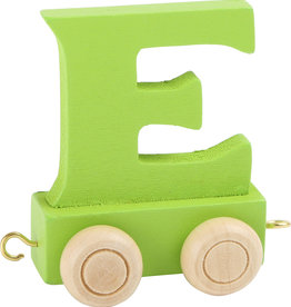 Coloured Train Letter - E
