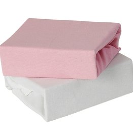 Baby Elegance Baby Elegance 2 Pack Crib Fitted Sheets - Pink