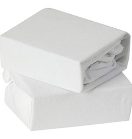Baby Elegance Baby Elegance 2 Pack CotBed Fitted Sheets - White