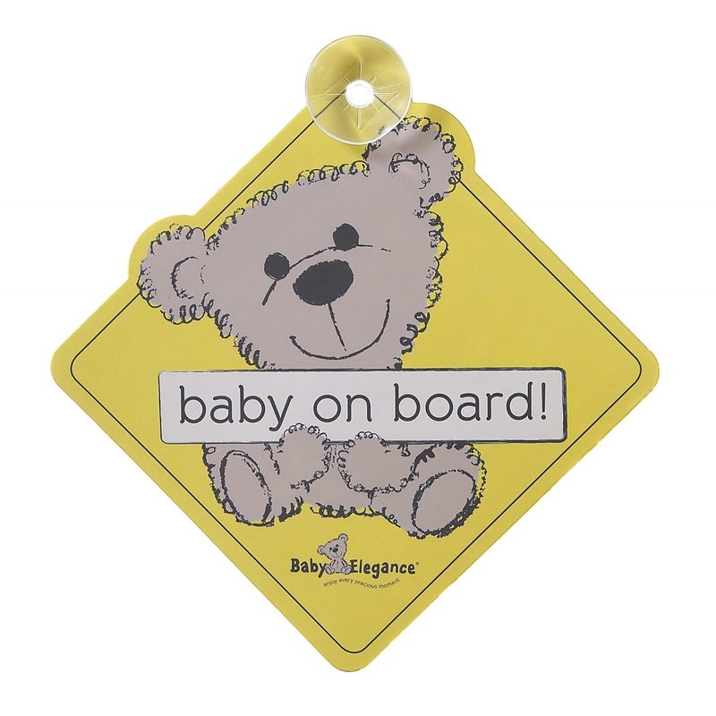 Baby Elegance Baby Elegance Baby on Board Sign