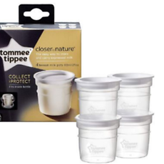 Tommee Tippee Tommee Tippee Closer to Nature Milk Storage Pots