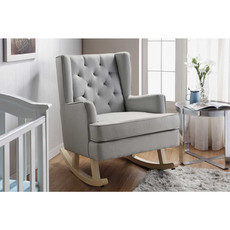 Babylo Soothe Easy Rocking Chair Grey