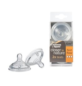 Tommee Tippee Teats Fast Flow  6mth+