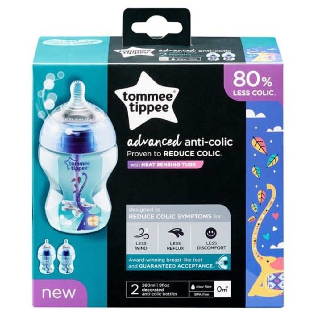 Tommee Tippee Tommee Tippee Advanced Anti-Colic Bottles 0+ Months - Baby Zone Tommee Tippee Tommee Tippee Advanced Anti-Colic Bottles 0+ Months - Baby Zone