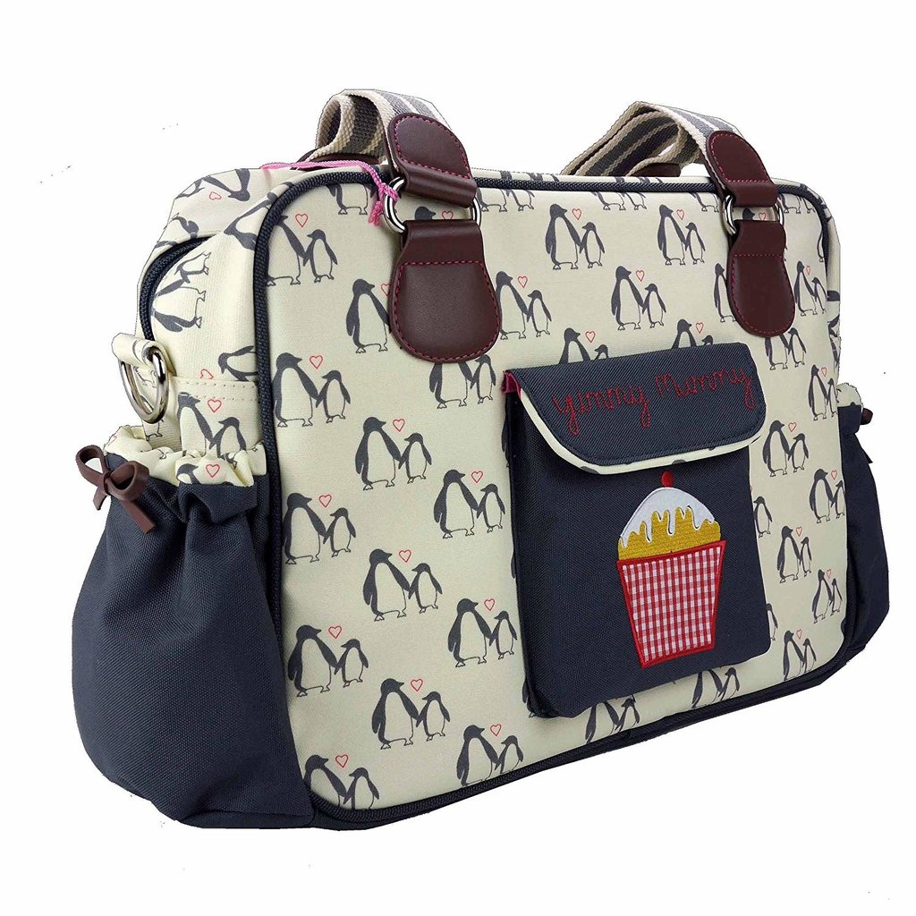 yummy mummy penguin changing bag