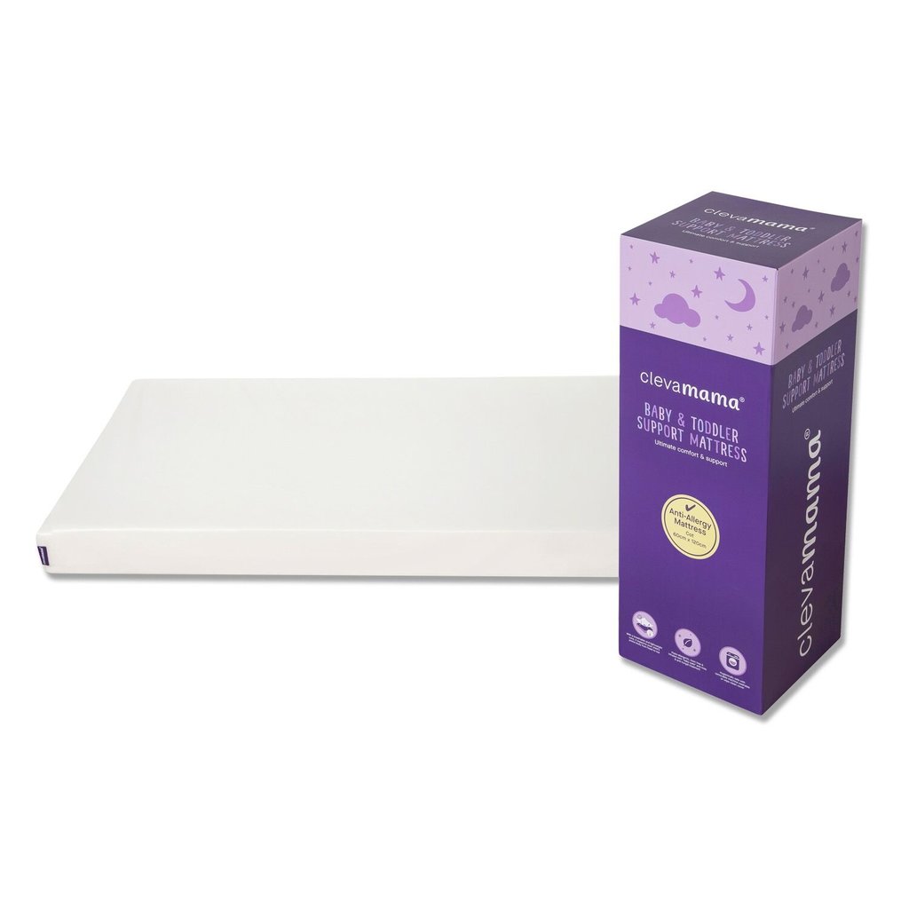 Clevamama Clevamama Waterproof Support Mattress 70 x 140 Cot bed