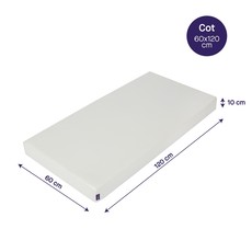 Clevamama Clevamama Waterproof Support Mattress 60 x 120 Cot