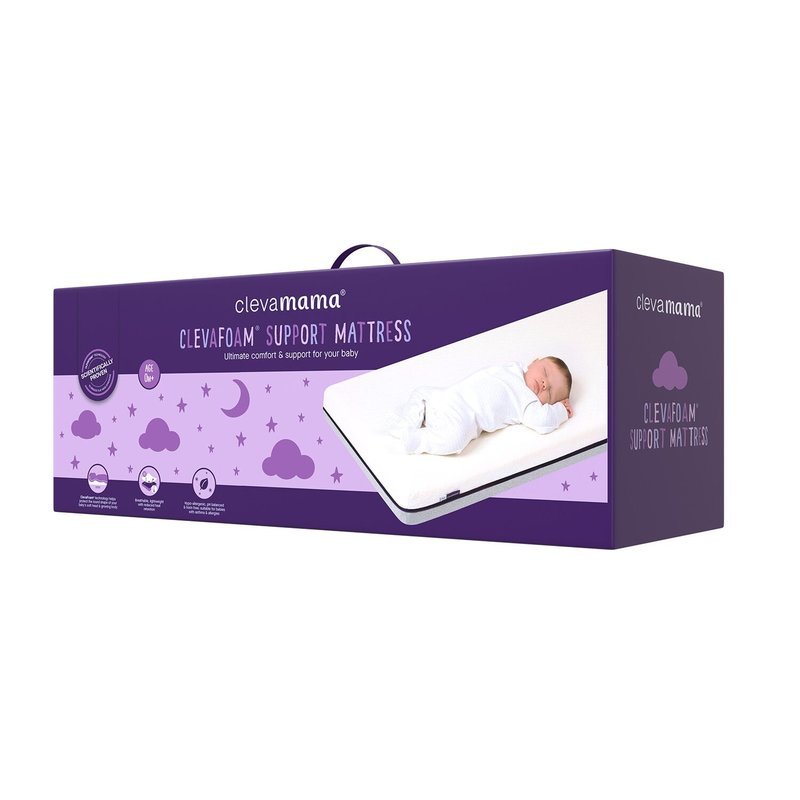 Clevamama Clevafoam Support Mattress 70 x 140 Cot bed