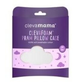 Clevamama Clevamama Clevafoam Baby Pillow Case - White