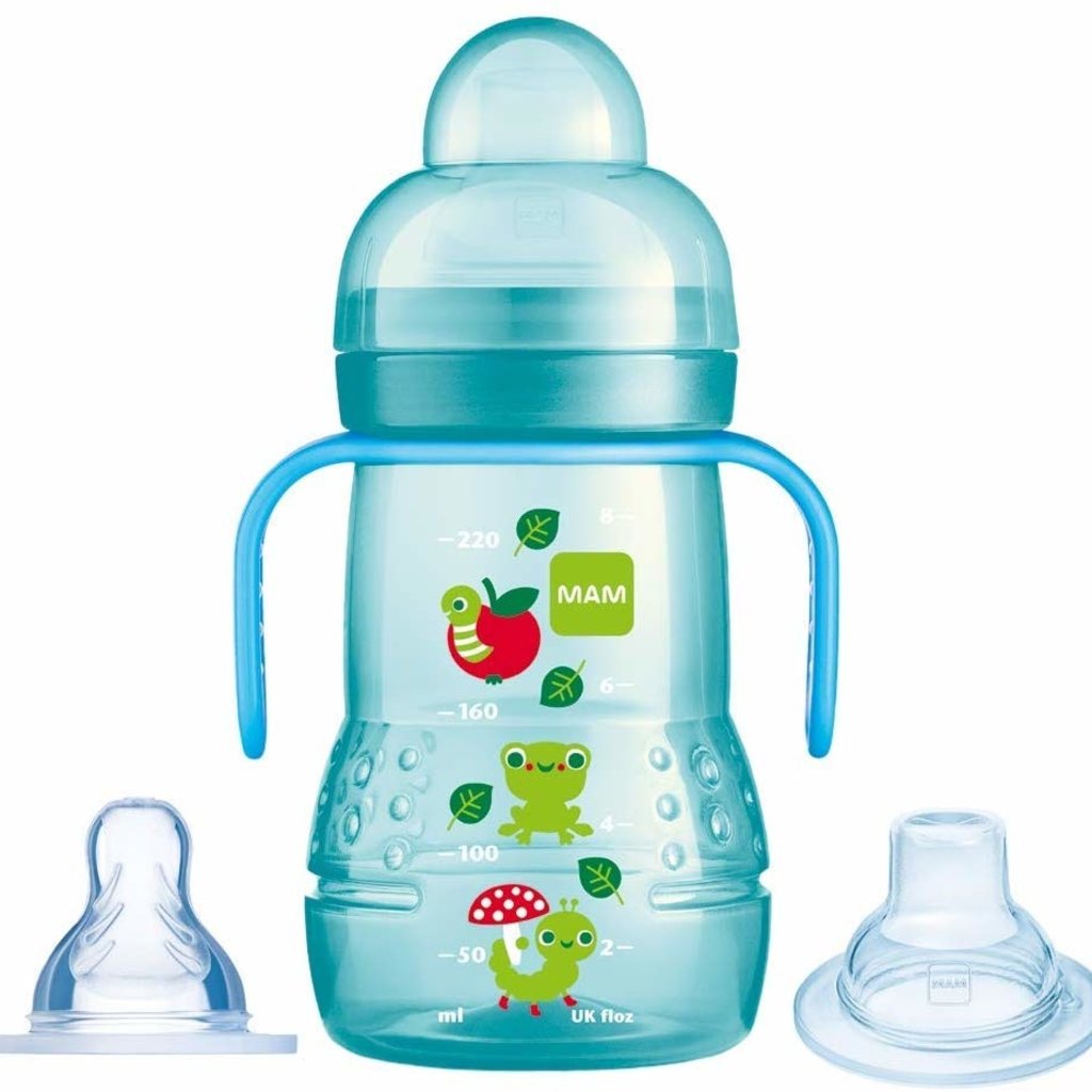 Mam Mam Trainer Cup 2 in 1 Blue 220ml