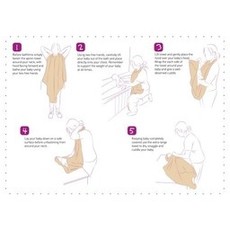 Clevamama Clevamama Apron Baby Bath Towel Coral Cloud