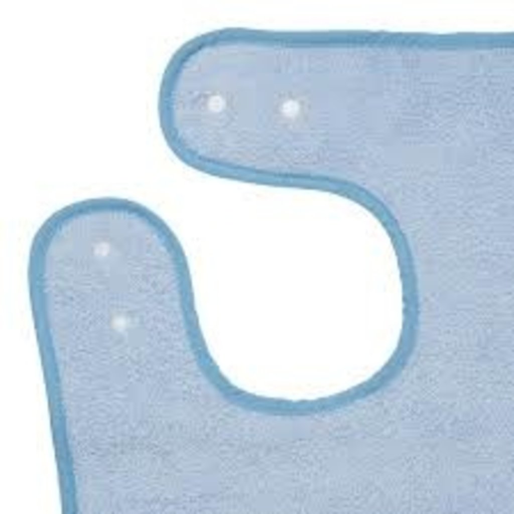 Clevamama Clevamama Apron Baby Bath Towel Blue Cloud
