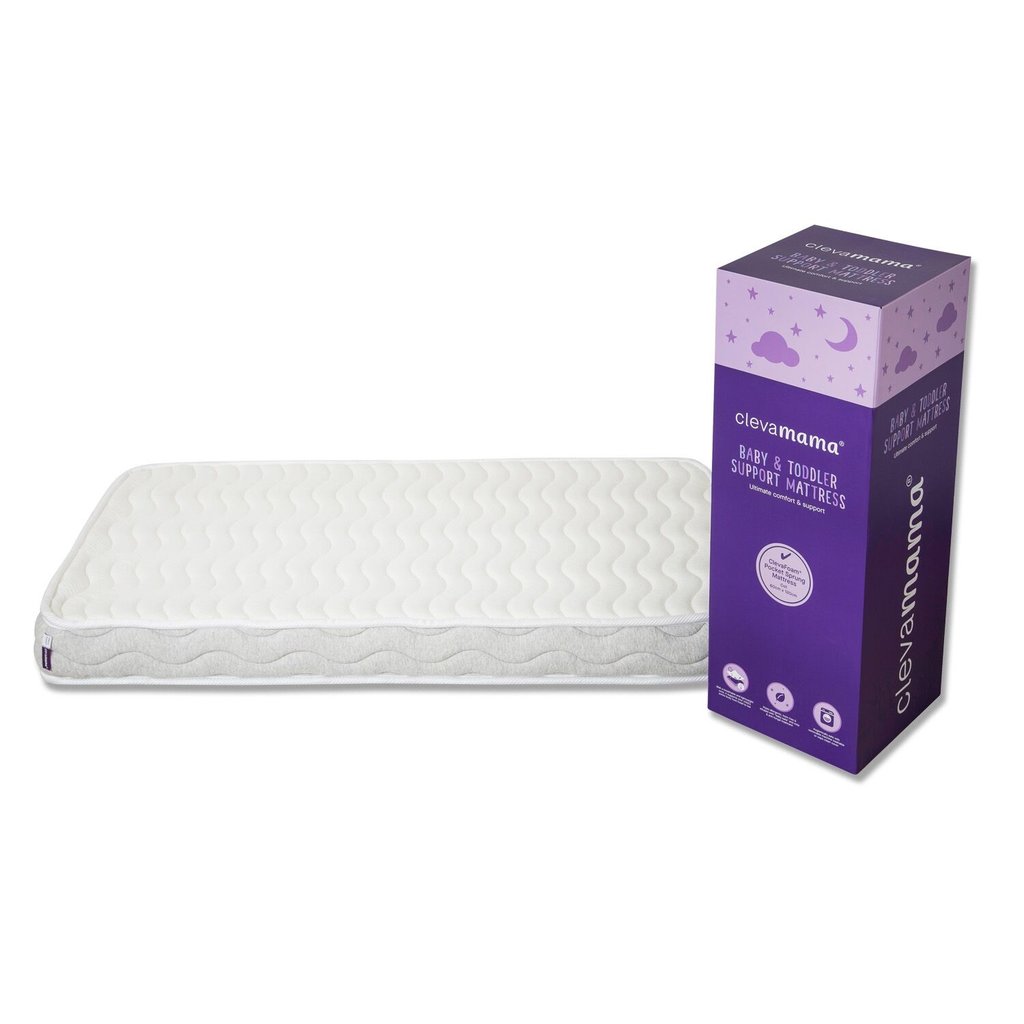 Clevamama Clevamama Clevafoam Pocket  Sprung Mattress 70 x 140 Cot bed