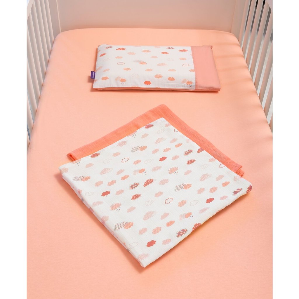 Clevamama ClevaFoam Toddler Pillow Case (Coral)
