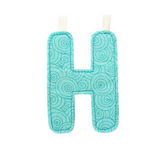 Lilliputiens Lilliputiens Fabric Letter H