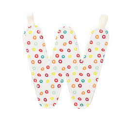 Lilliputiens Lilliputiens Fabric Letter W