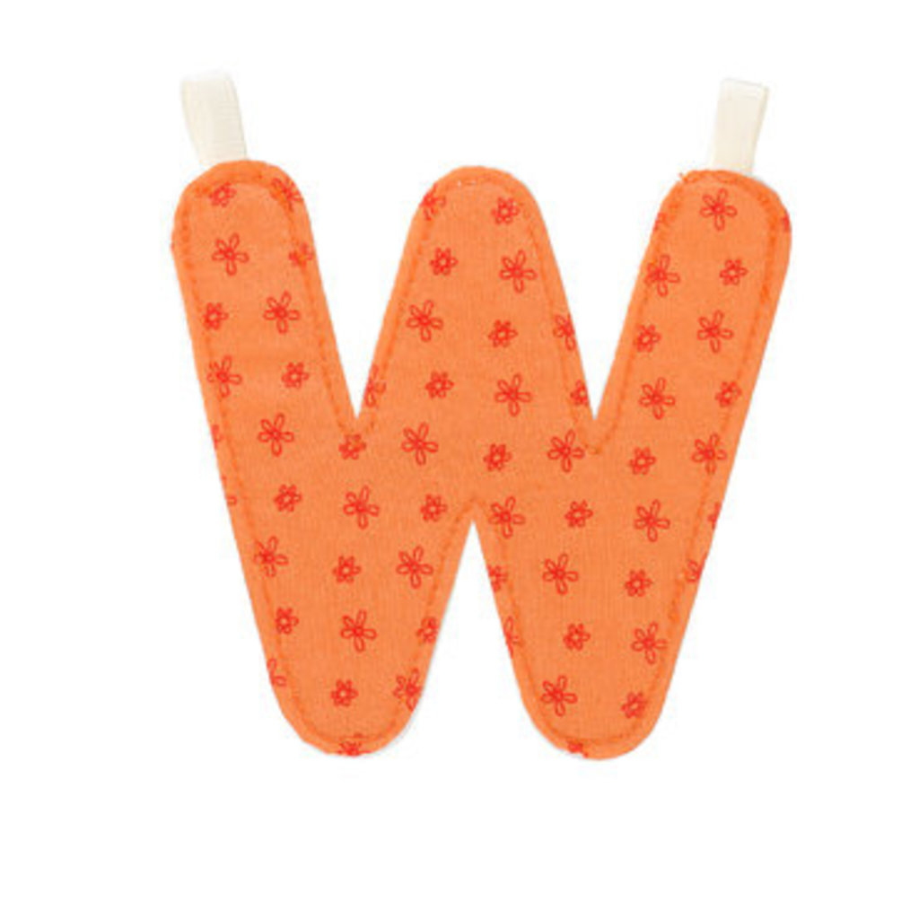 Lilliputiens Lilliputiens Fabric Letter W