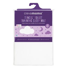 Clevamama Clevamama Tencel Toilet Training Mattress Protector  70 x 90cms White