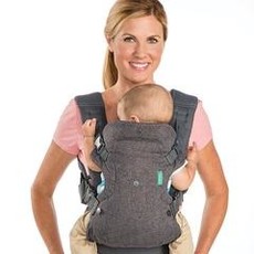 Infantino Infantino Flip Grey Advanced 4 in 1 Baby Carrier