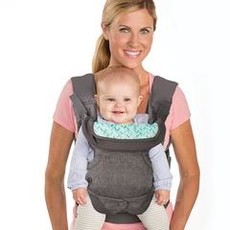 Infantino Infantino Flip Grey Advanced 4 in 1 Baby Carrier