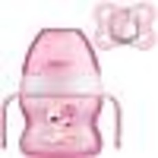 Mam MAM Starter Cup- Green 150ml with Handles and Soother