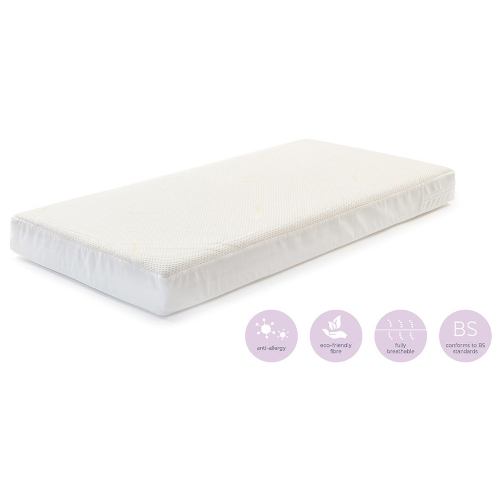baby elegance coolmax fibre cot bed mattress