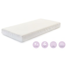 Baby Elegance Baby Elegance Coolmax Pocket Spring  Mattress Cot Bed - 70cm x 140cm