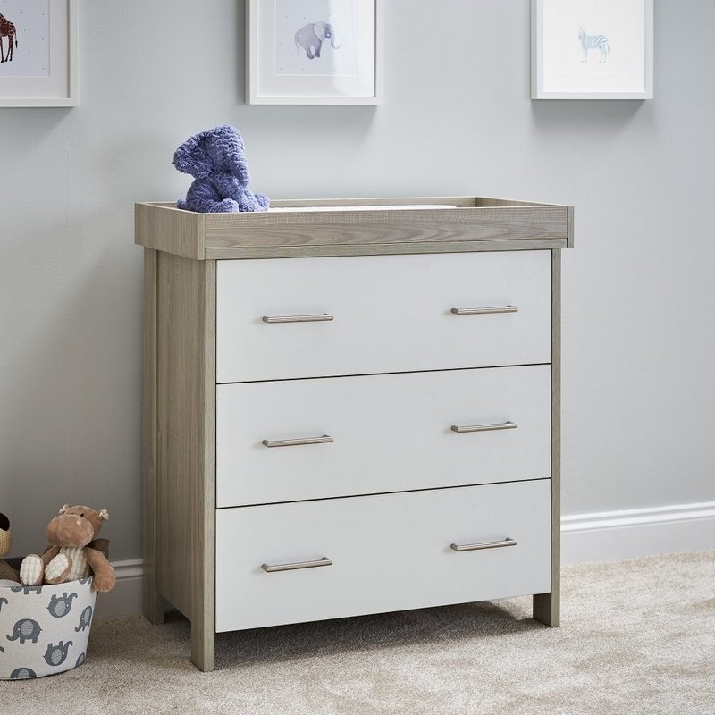 Obaby Obaby Nika Changing Unit – Grey Wash with White