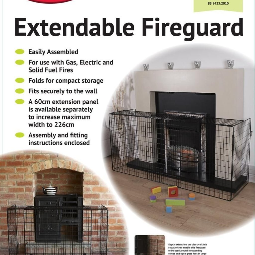 Clippasafe Clippasafe Extendable Fireguard (94x174)