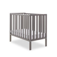 Obaby Obaby Bantam Space Saver Cot - Taupe Grey